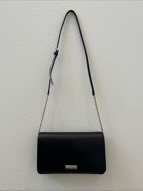 kate spade Black Leather Crossbody Bag